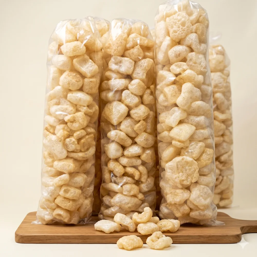 Kerupuk kulit Garut rasa Original
